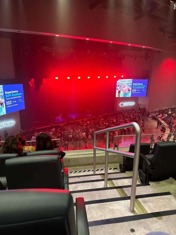 YouTube Theater, section: 202, row: E, seat: 22