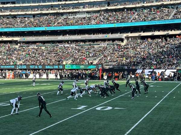 MetLife Stadium, section: 134, row: 3, seat: 12