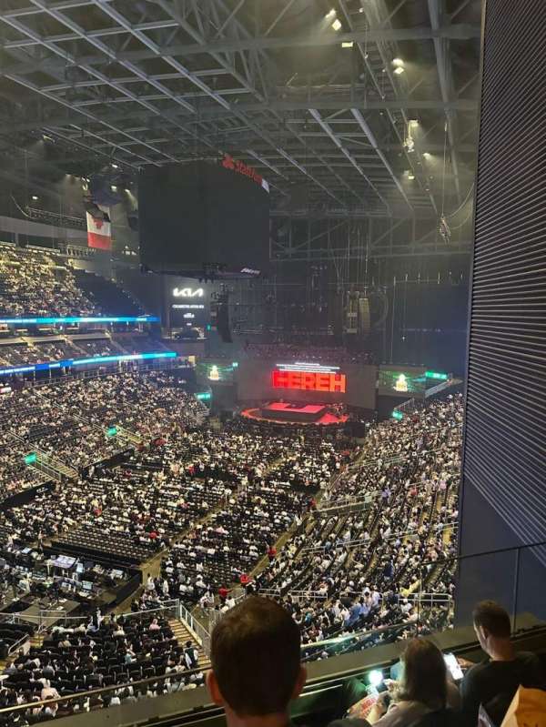State Farm Arena, section: 213, row: D, seat: 4