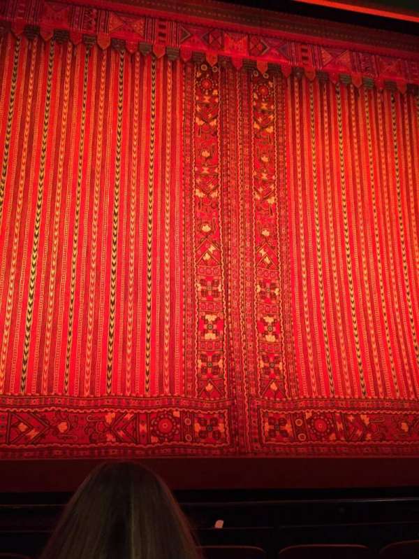 New Amsterdam Theatre, section: Orchestra C, row: E, seat: 113