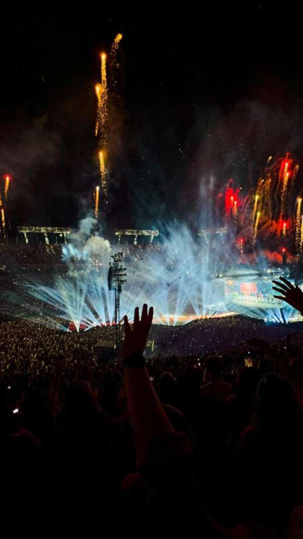 Raymond James Stadium, section: 210, row: W, seat: 15