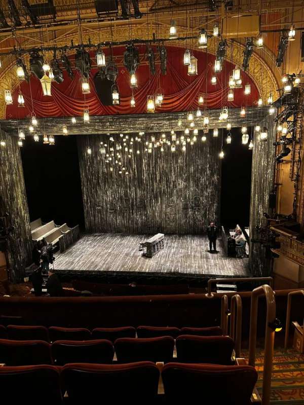Barrymore Theatre, section: Front Mezzanine C, row: E, seat: 114