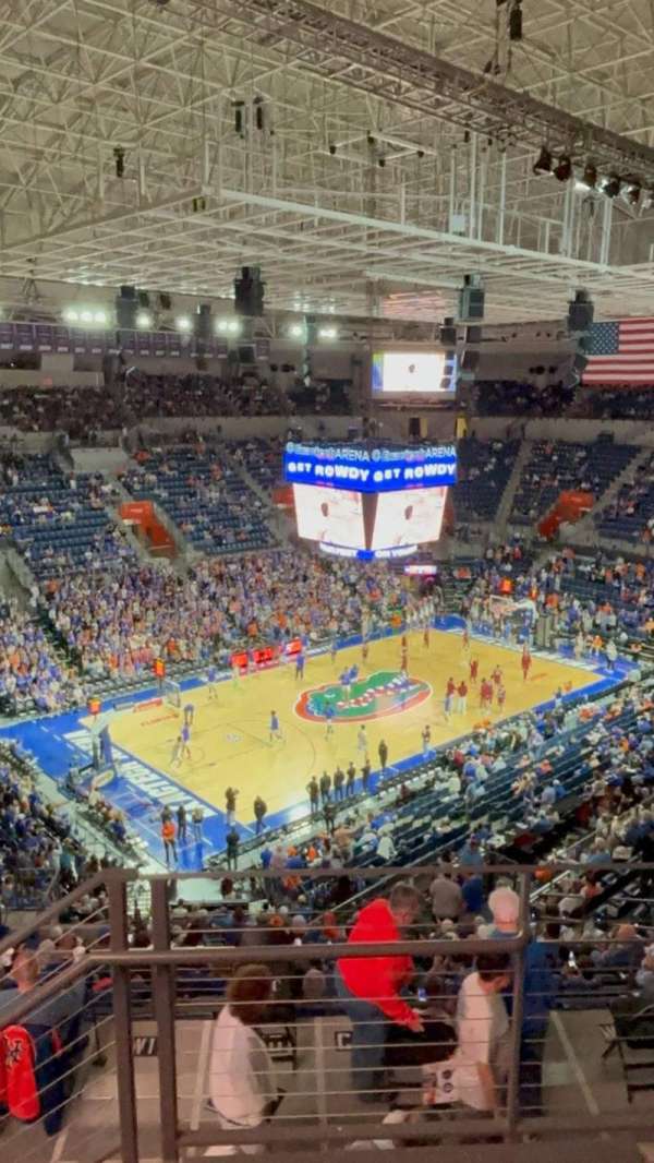 Exactech Arena, section: 202, row: 5, seat: 2