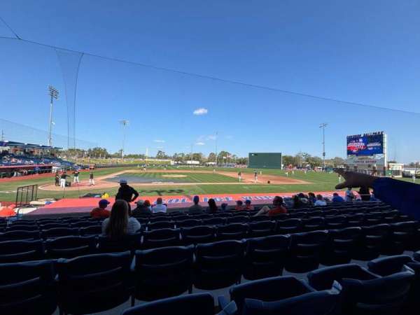 Condron Ballpark, section: 106, row: 13, seat: 17