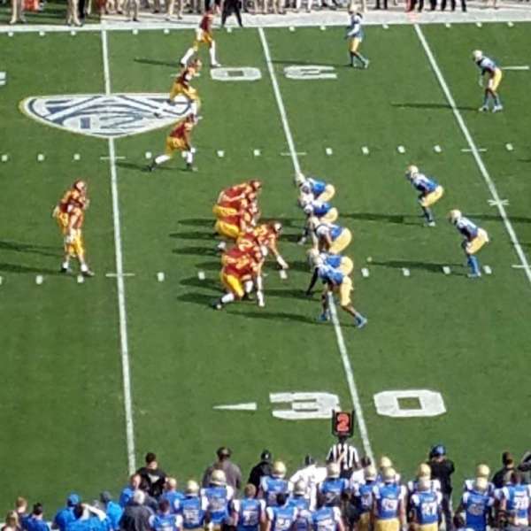 Rose Bowl, section: Club D1201, row: Loge, seat: 4
