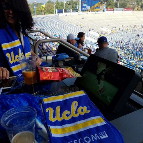 Rose Bowl, section: Club D1201, row: Loge, seat: 4