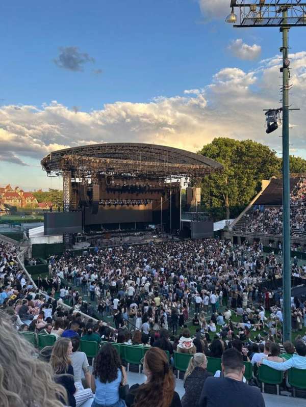 Forest Hills Stadium, section: 702, row: CC, seat: 18