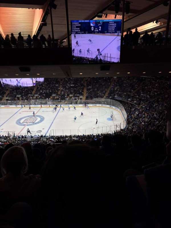 Madison Square Garden, section: 213, row: 20, seat: 7