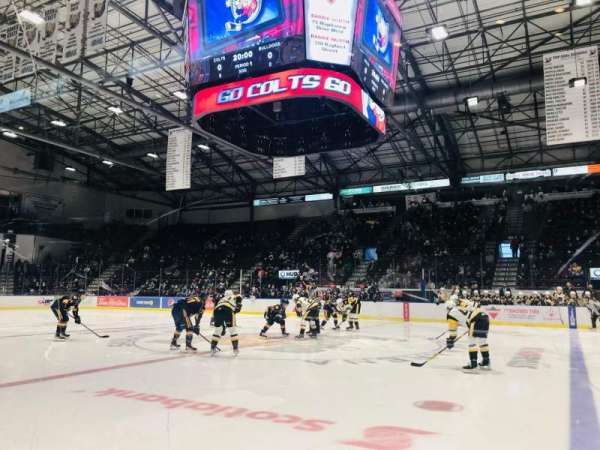 Sadlon Arena, section: 128, row: 1, seat: 6