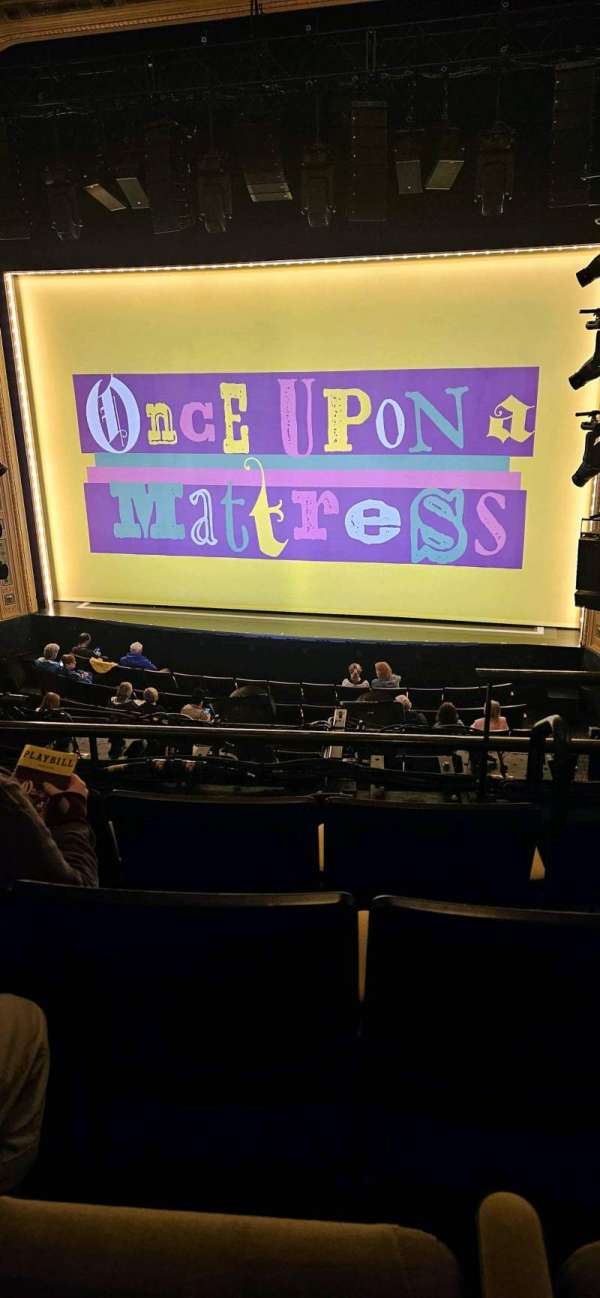 Hudson Theatre, section: Dress Circle C, row: D, seat: 116