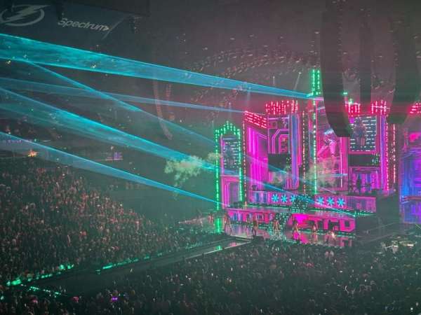 Benchmark International Arena, section: 203, row: A, seat: 6