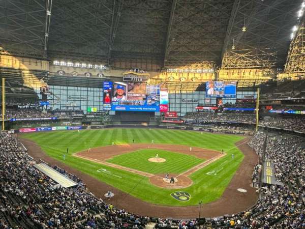 American Family Field, section: 331, row: 1, seat: 10