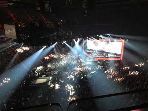 Kaseya Center, section: 411, row: 1, seat: 5