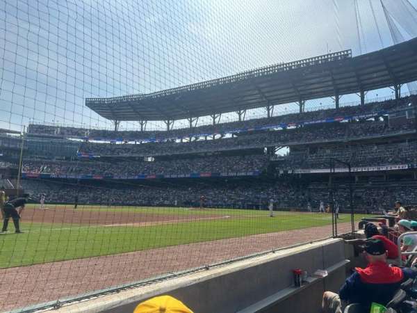 Truist Park, section: 36, row: 2, seat: 10
