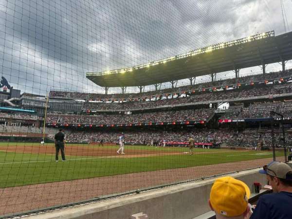 Truist Park, section: 36, row: 2, seat: 11