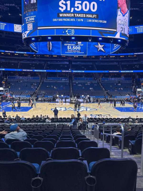 Kia Center, section: 115, row: 16, seat: 2