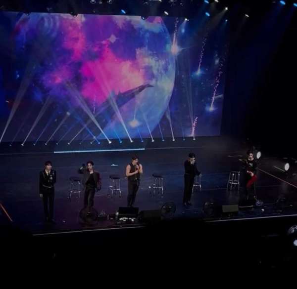 The Wiltern, section: Loge L, row: EE, seat: 3