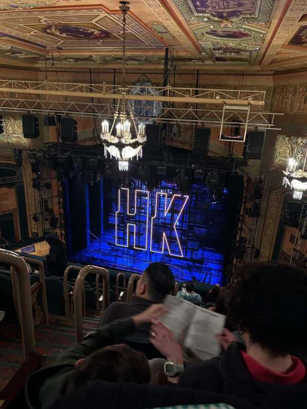 Shubert Theatre, section: Balcony R, row: H, seat: 4