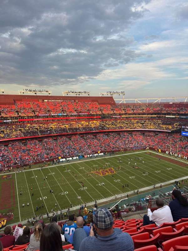 Northwest Stadium, section: 404, row: 12, seat: 12
