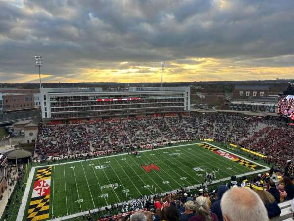 SECU Stadium, section: 303, row: Y, seat: 10