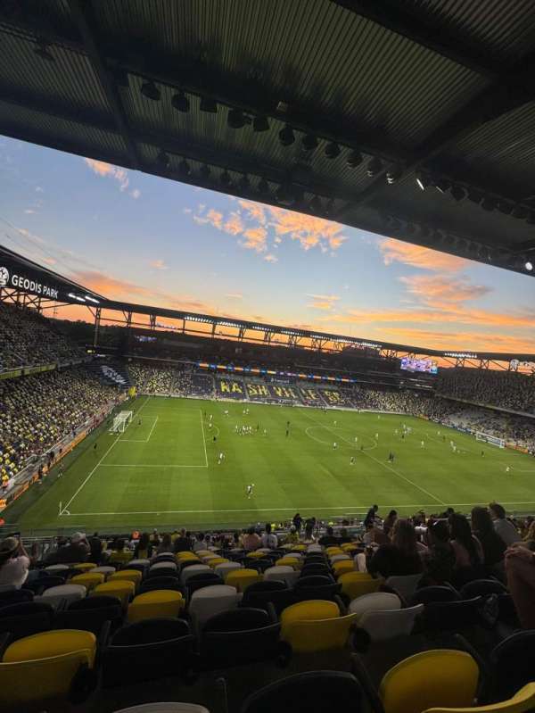 Geodis Park, section: 221, row: S, seat: 15