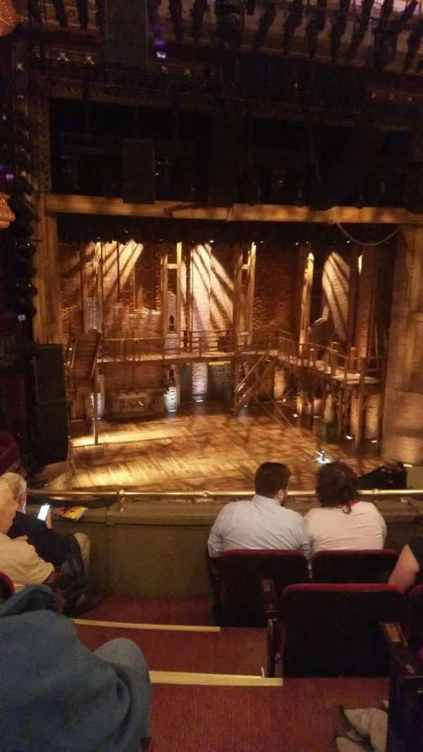 CIBC Theatre, section: Mezzanine L, row: E, seat: 1