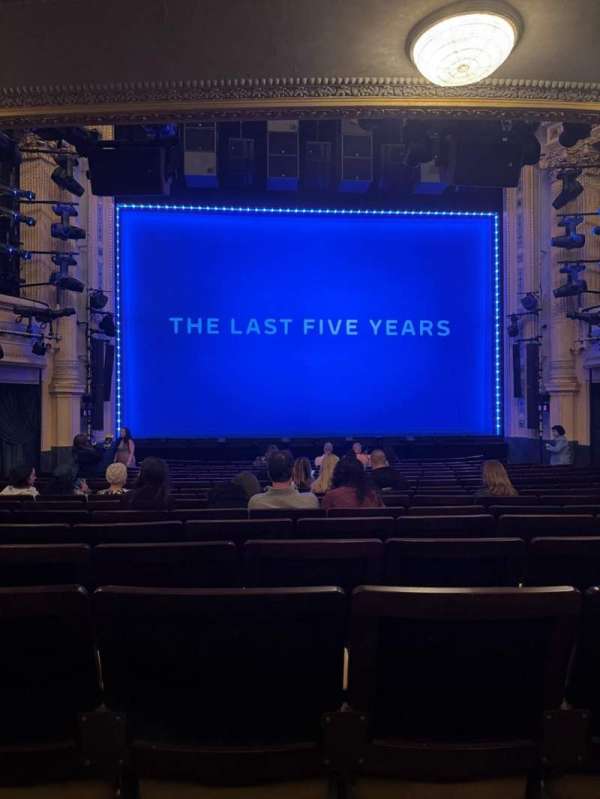 Hudson Theatre, section: Orchestra C, row: Q, seat: 105