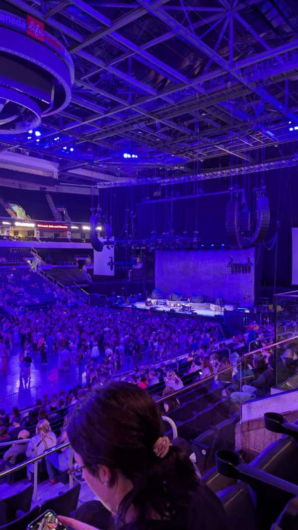 Canada Life Centre, section: 220, row: 2, seat: 6