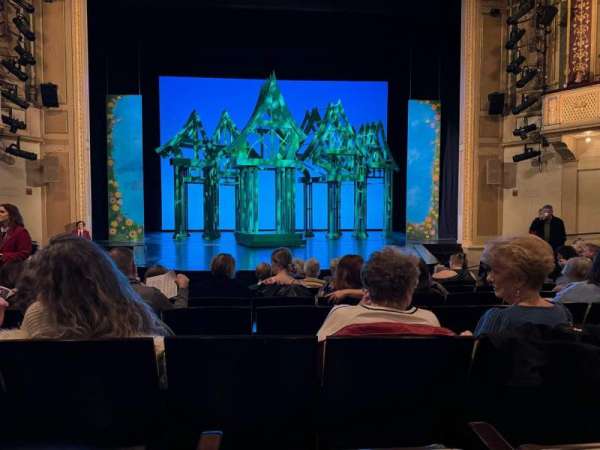 Hanna Theatre, section: Orchestra, row: G, seat: 208