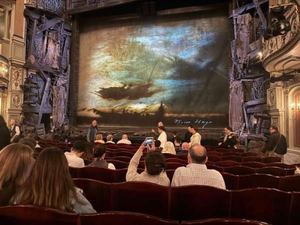 Sondheim Theatre, West End, section: Stalls, row: L, seat: 9