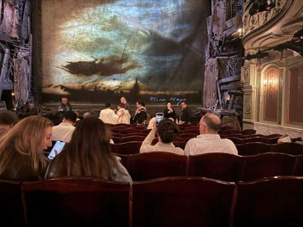Sondheim Theatre, West End, section: Stalls, row: L, seat: 10