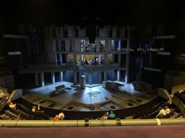 Gillian Lynne Theatre, section: Circle, row: A, seat: 45