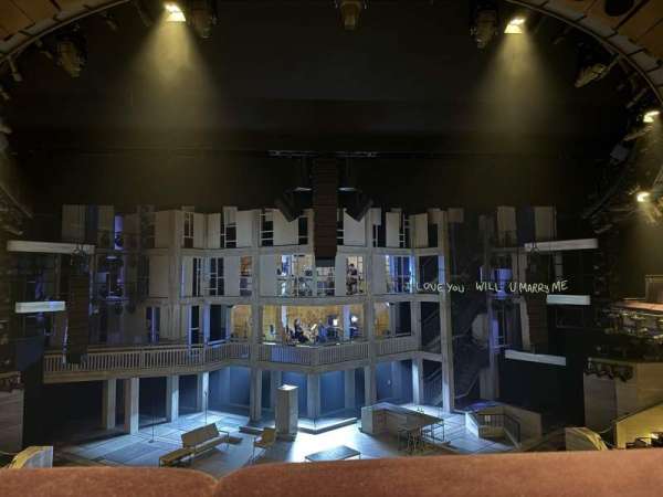 Gillian Lynne Theatre, section: Circle, row: A, seat: 46