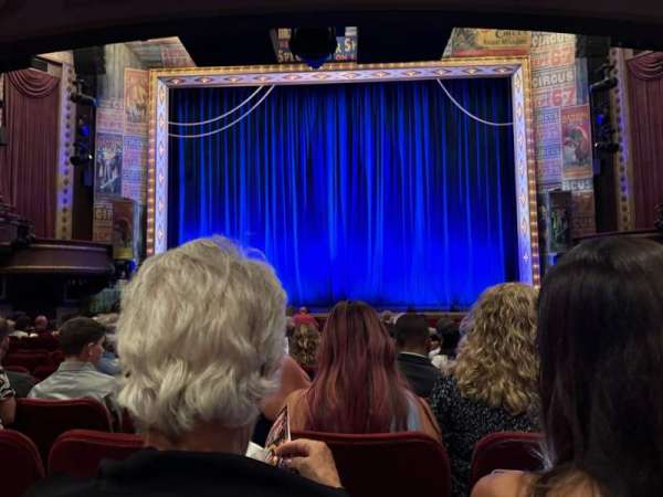 Imperial Theatre, section: Orchestra C, row: O, seat: 108