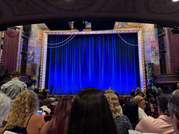 Imperial Theatre, section: Orchestra C, row: O, seat: 109