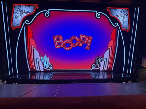 Broadhurst Theatre, section: Mezzanine C, row: A, seat: 105