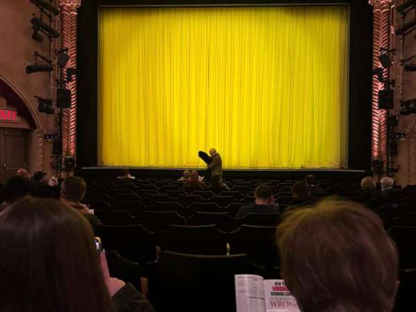 John Golden Theatre, section: Orchestra C, row: L, seat: 109