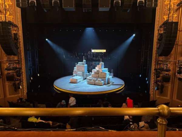 Longacre Theatre, section: Mezzanine C, row: A, seat: 106