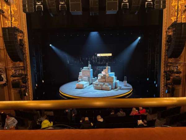 Longacre Theatre, section: Mezzanine C, row: A, seat: 107