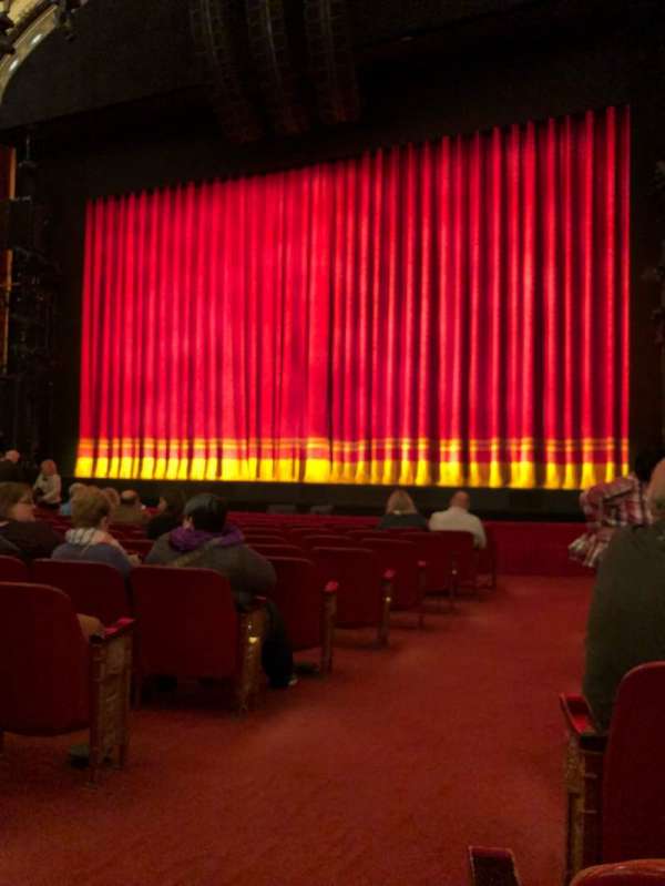 Cadillac Palace Theater, section: Orchestra R, row: L, seat: 2
