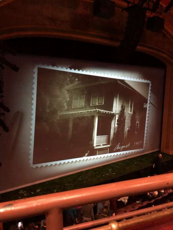 Todd Haimes Theatre, section: Mezzanine, row: A, seat: 135