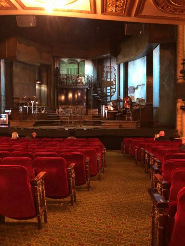 Walter Kerr Theatre, section: Orchestra R, row: P, seat: 2
