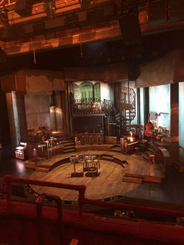 Walter Kerr Theatre, section: Mezzanine R, row: C, seat: 4