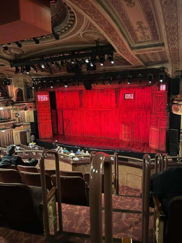 Winter Garden Theatre, section: Mezzanine R, row: E, seat: 2