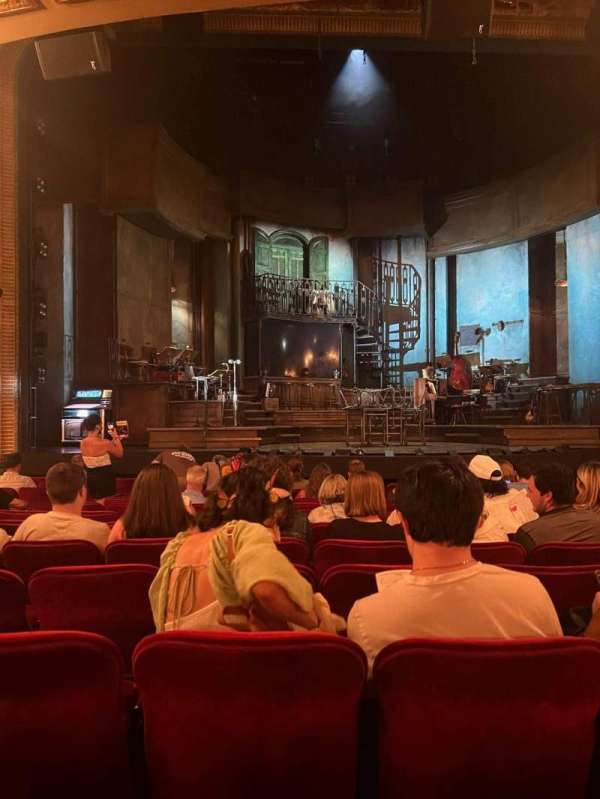 Walter Kerr Theatre, section: Orchestra C, row: M, seat: 114
