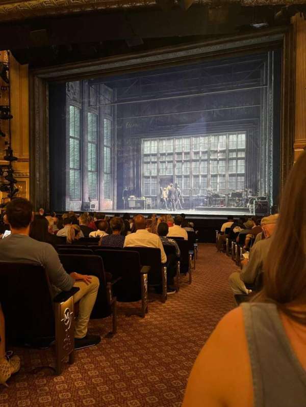 Neil Simon Theatre, section: Orchestra R, row: P, seat: 2