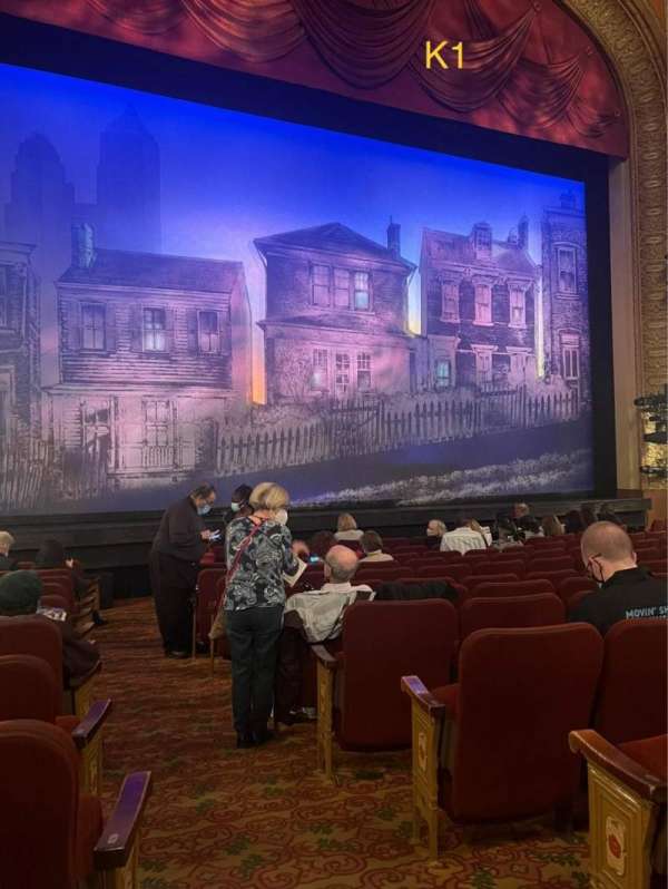 Barrymore Theatre, section: Orchestra L, row: K, seat: 1