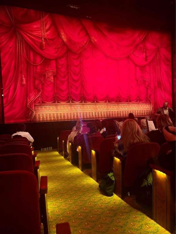 August Wilson Theatre, section: Orchestra L, row: J, seat: 1