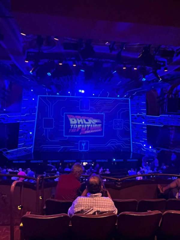 Winter Garden Theatre, section: Mezzanine RC, row: E, seat: 102