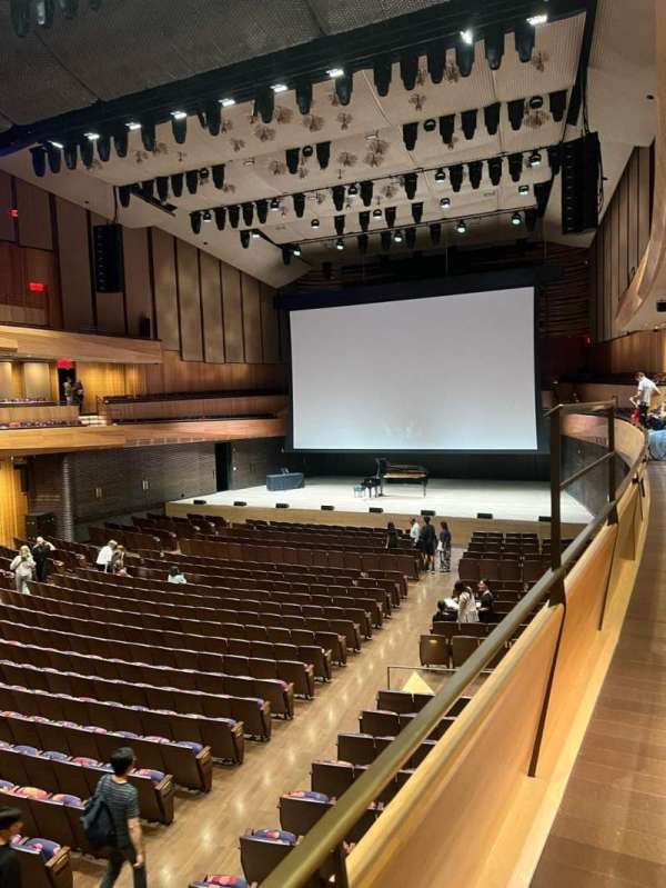 David Geffen Hall, section: First Tier Rear Side R, row: A, seat: 94